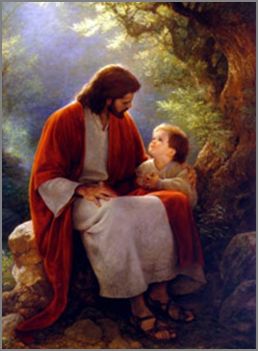 Jesus and little boy